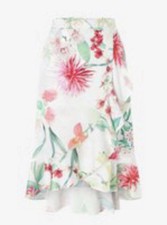 Lipsy Rock, Blumen, Volants, asymmetrisch , 1...