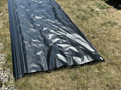 Lippert Solera LCI STCANVAS-STD-156''BK-BOX #V000431027 RV Awning Slide Topper