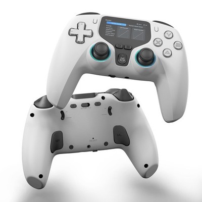 NBCP V6 Wireless PC Controller with Interactive Screen,Gyroscope Calibration ...