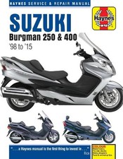 Suzuki AN400 Burgman Scooter Cyclepedia Service Manual