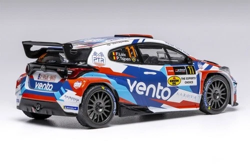 Toyota GR Yaris Rally2 Freddy Loix Rally Rally Ypres 2024 1:43 IXO RAM 960 - Immagine 2 di 2