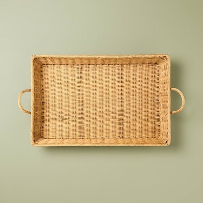 Medium Woven Tray - Hearth & Hand with Magnolia