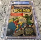 Tales Of Suspense # 54 CGC Graded 7.0 Marvel Comic Book Iron Man 1964 JH33
