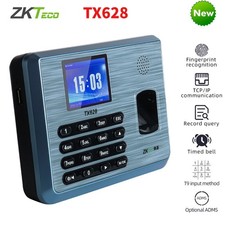 ZKteco TX628 Fingerprint Recognition TCP/IP Time Attendance Clock w/IC ID Card