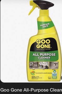 Goo Gone All-Purpose Cleaner 32 Oz Removes Dirt, Grease, Grime, Multi Surface