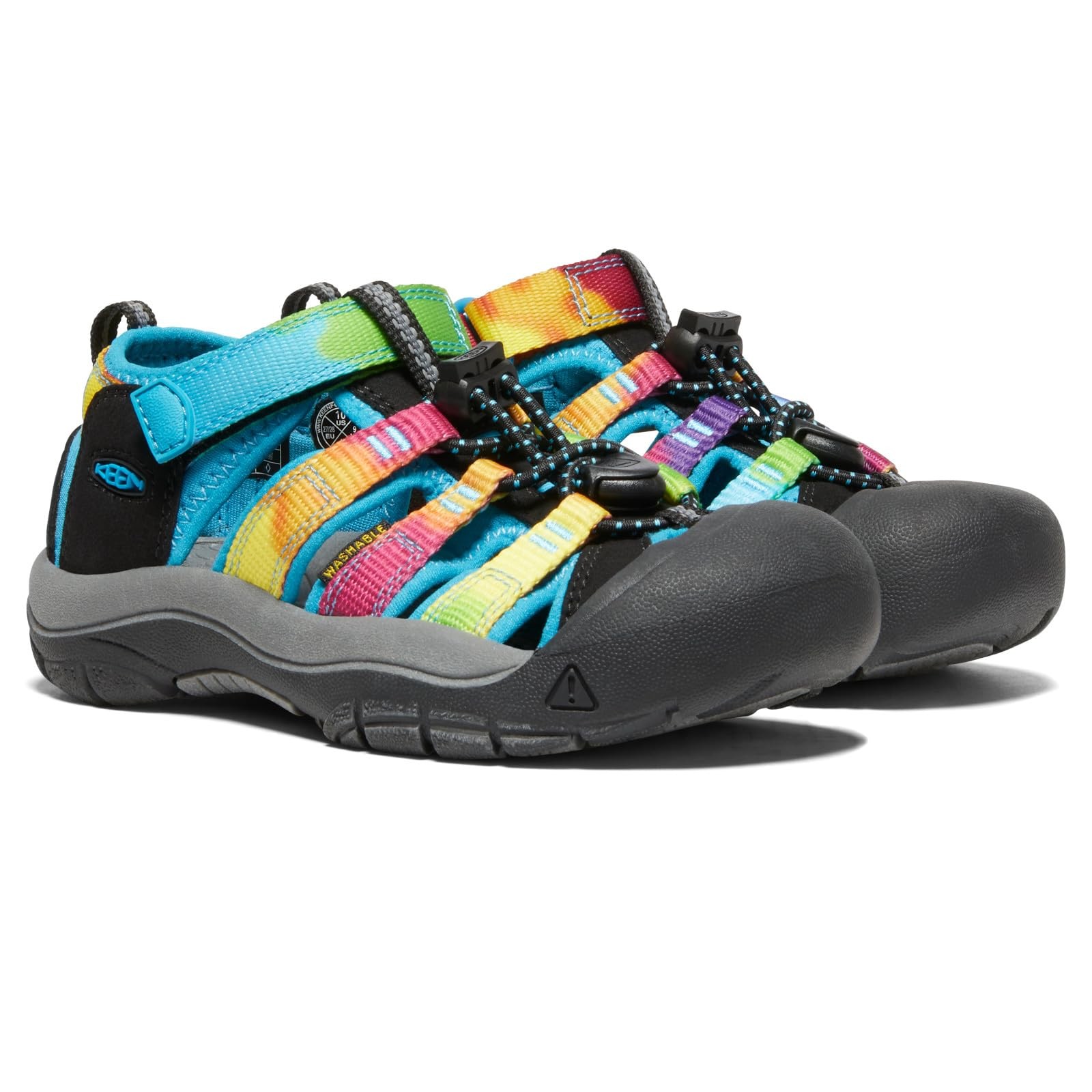 KEEN Newport H2 Sandali Unisex Bambini e ragazzi Multicolore Rainbow Tie Dye