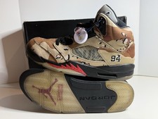 Jordan 5 Retro Supreme Desert Camo 2015 (824371-201) Uomo Taglia 11 PULITO RARO