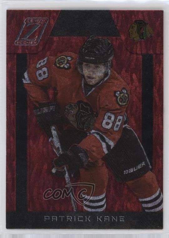 2010-11 Zenith Red Hot Patrick Kane #82 k4s
