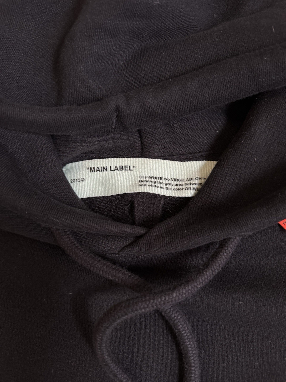 Off-White Diagonal Split Logo Hoodie Medium 2019 … - image 6