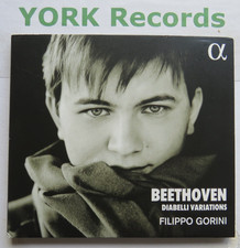 BEETHOVEN - Diabelli Variations FILIPPO GORINI - Excellent Condition CD Alpha