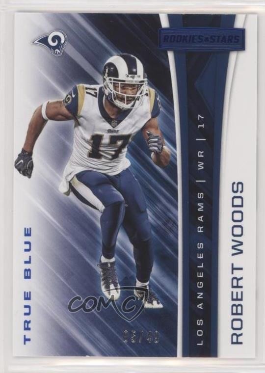 2017 Panini Rookies & Stars True Blue /49 Robert Woods #144 u6m