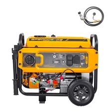Uimoso Portable Dual Fuel Generator Gas 4650W&LPG 4130W 120V 224cc