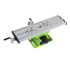 Work Table X Y Axis Bench Drill Press Vise Cross Slide Fixture Milling Machine