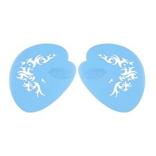 13pcs Reusable Face Paint Stencils Durable Body Painting Templates For Face