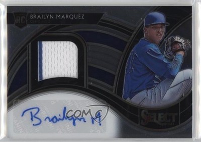 2021 Panini Select Rookie Jersey 12/299 Brailyn Marquez #RJA-BM Auto RC 4g8