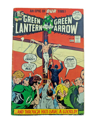 Green Lantern Green Arrow #89 DC 1972 Neal Adams Bronze Age Key Comic GD/VG