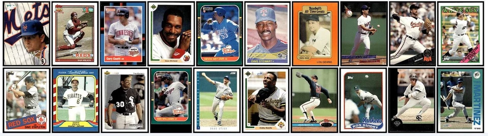 Mixed Lot of 100 Baseball Sports Cards 1980-2014 Toronto Blue Jays - Image 3 of 3