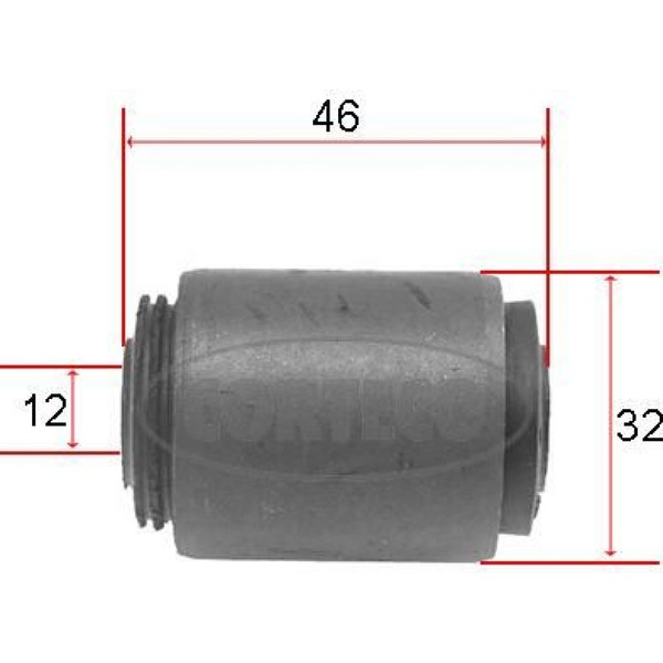 Corteco 21652438 Lagerung Lenker FüR Renault Super 5 Rapid B C40 F40 G40-image