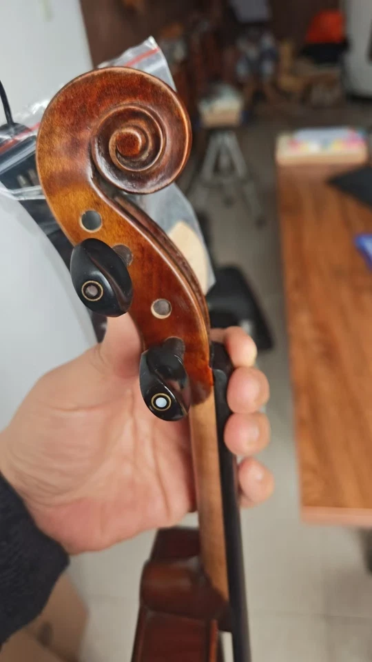 Guarneri 1716 4/4 手工制作小提琴宽带免费盒免费送货 — 第 3/4 张图片