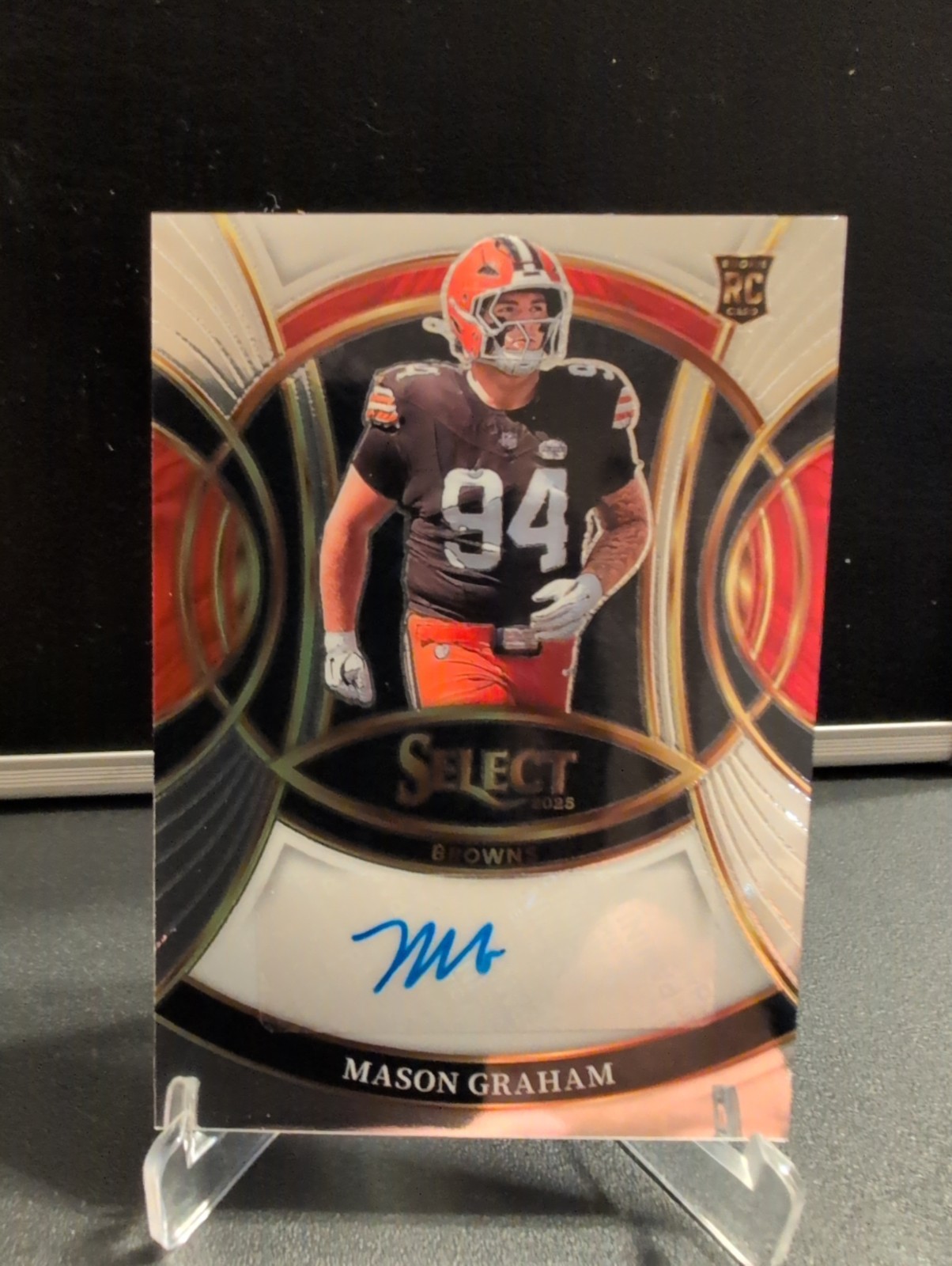 2025 Panini Select Mason Graham RC Rookie Signatures #RSI-MGM