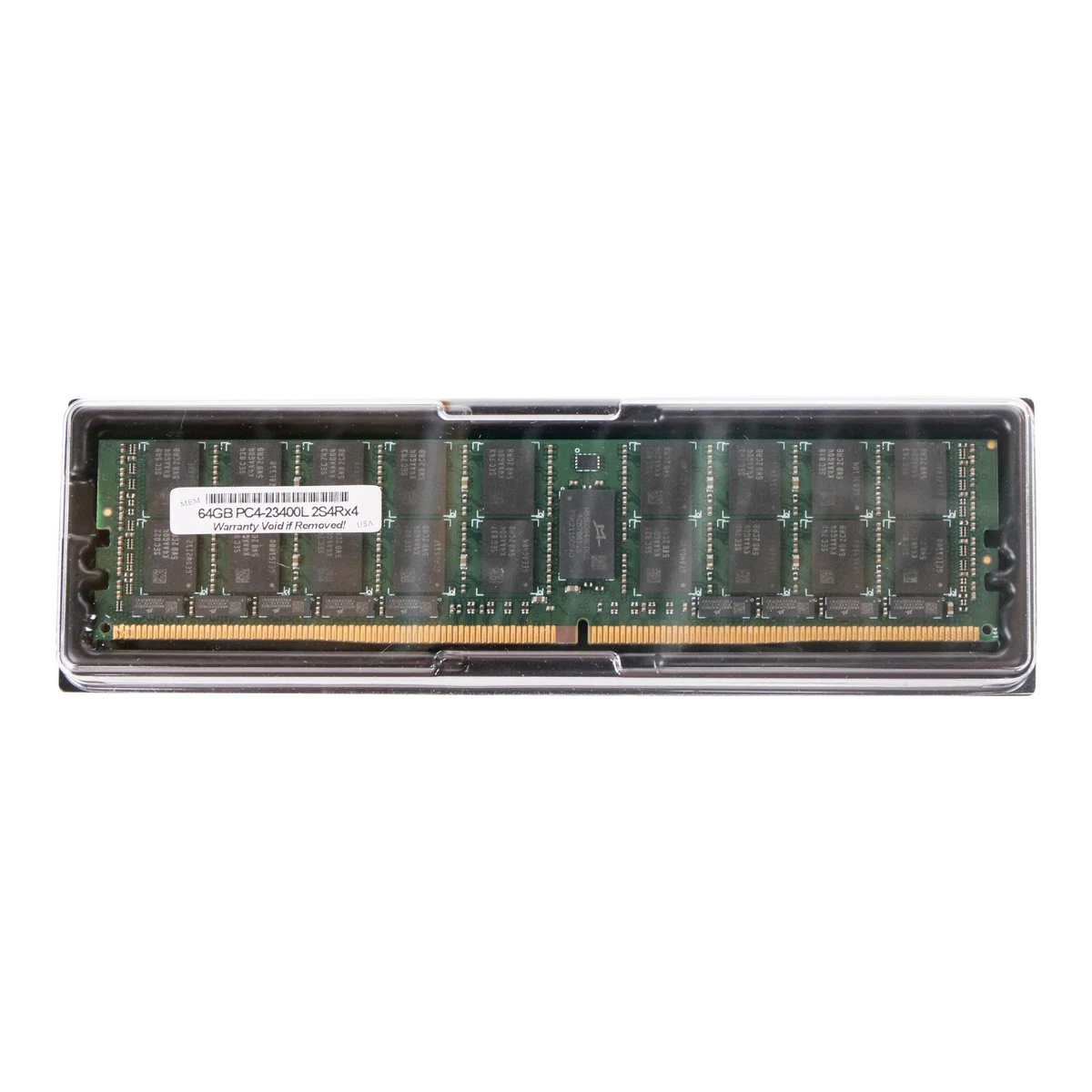 【ジャンク】PC4-23400 64GB PC4-23400 (DDR4-2933) Bus Speed DDR4 SDRAM Memory (RAM) for sale