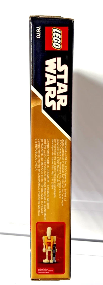 Lego 2008 Star Wars Halifire Droid & Spider Droid Set #7670, New, Sealed - Image 4 of 4