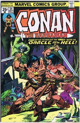 CONAN THE BARBARIAN # 54 US Marvel Comic 1976
