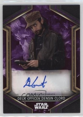 2023 Topps Star Wars Obi-Wan Kenobi Purple /199 Dan Considine as #A-DC Auto 1m1a