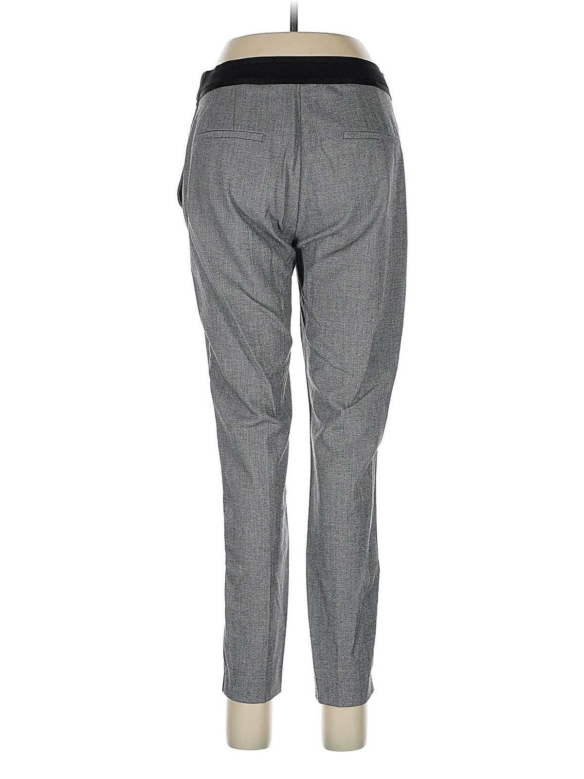 Zara Women Gray Dress Pants L thumbnail 2