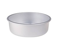 Agnelli Tortenform Konisch Aus Aluminium Cm 22 H 8 Silber Mit Rand 43/8
