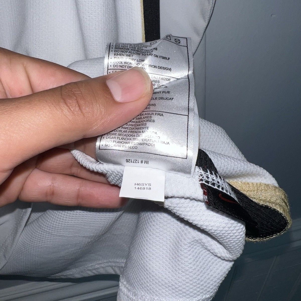 Nike Manchester United 長袖シャツ ホワイト MANCHESTER UNITED 2012 2014 AWAY SHIRT FOOTBALL SOCCER JERSEY NIKE