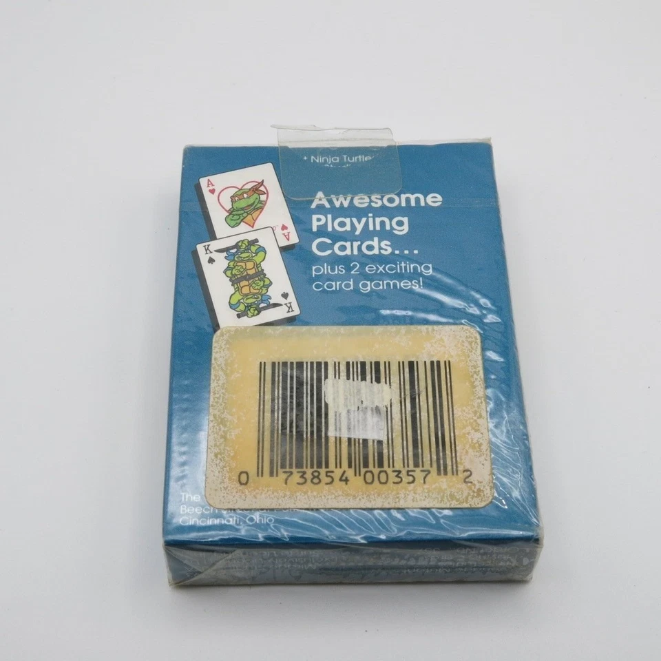 Cartas de juego Teenage Mutant Ninja Turtles 52 - Baraja de cartas tamaño estándar Foto 2 de 2