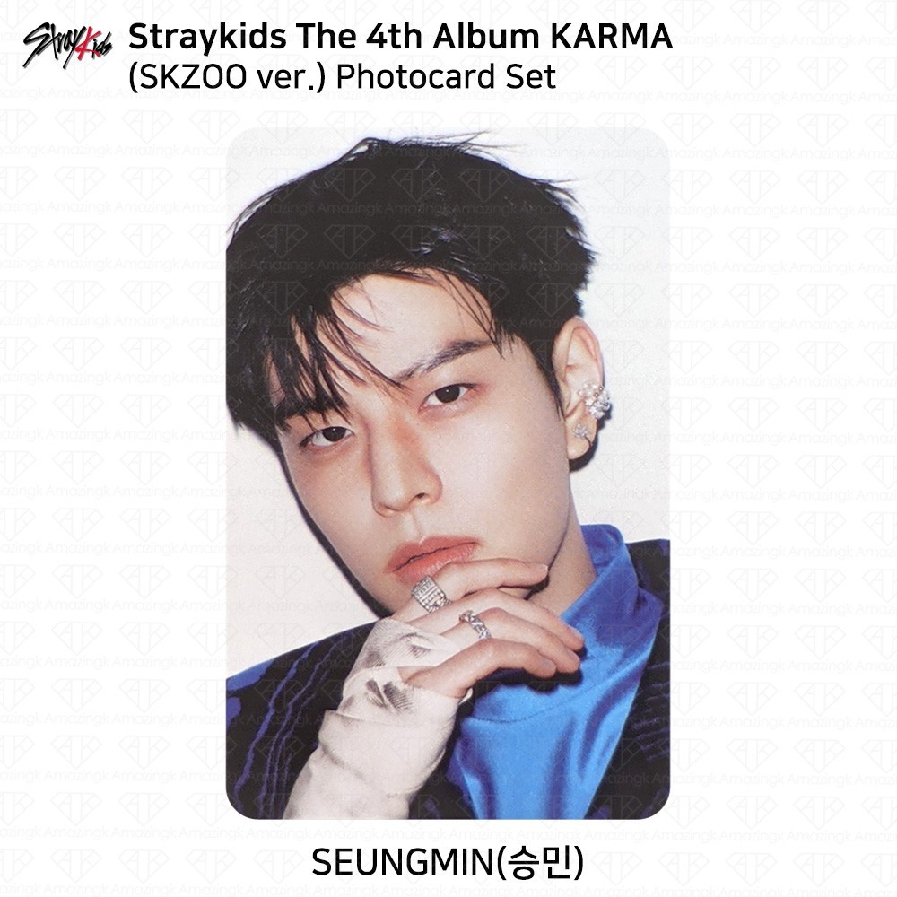 Stray Kids The 4th Album Karma SKZOO ver. Official Photocard KPOP