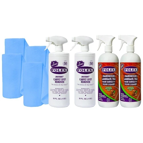 Folex Instant Carpet Spot Remover Carpet Cleaner and Hardwood and Floor Cleaner