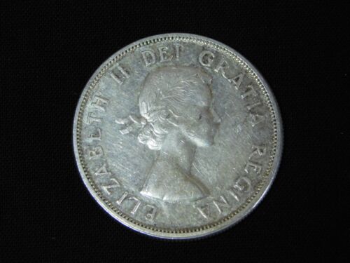 VINTAGE COIN 1960 QUEEN ELIZABETH II CANADA CANADIAN UNCIRCULATED SILVER DOLLAR