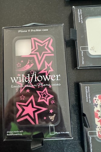 WildFlower Case IPhone 11 ProMax Case Lot of 5 Limited Edition - Picture 5 of 9