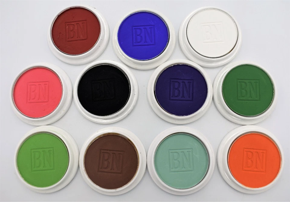 Ben Nye MagiCake Pintura Aqua 0.25 OZ Pro FX Maquillaje Halloween Activado por Agua Foto 2 de 2