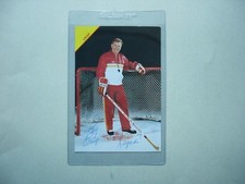 1990'S NHL HOCKEY PHOTO POSTCARD TERRY CRISP AUTHENTIC AUTOGRAPH AUTO SHARP!!