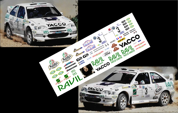 TAMIYA 1/24 FORD Escort RS Cosworth 4x4 Sport Car Series NO.144 Model Kit EUR 90,70 - FR