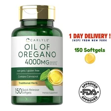 Genuine Oil of Oregano Carlyle Softgels Better Than Micro Ingredients Certified.