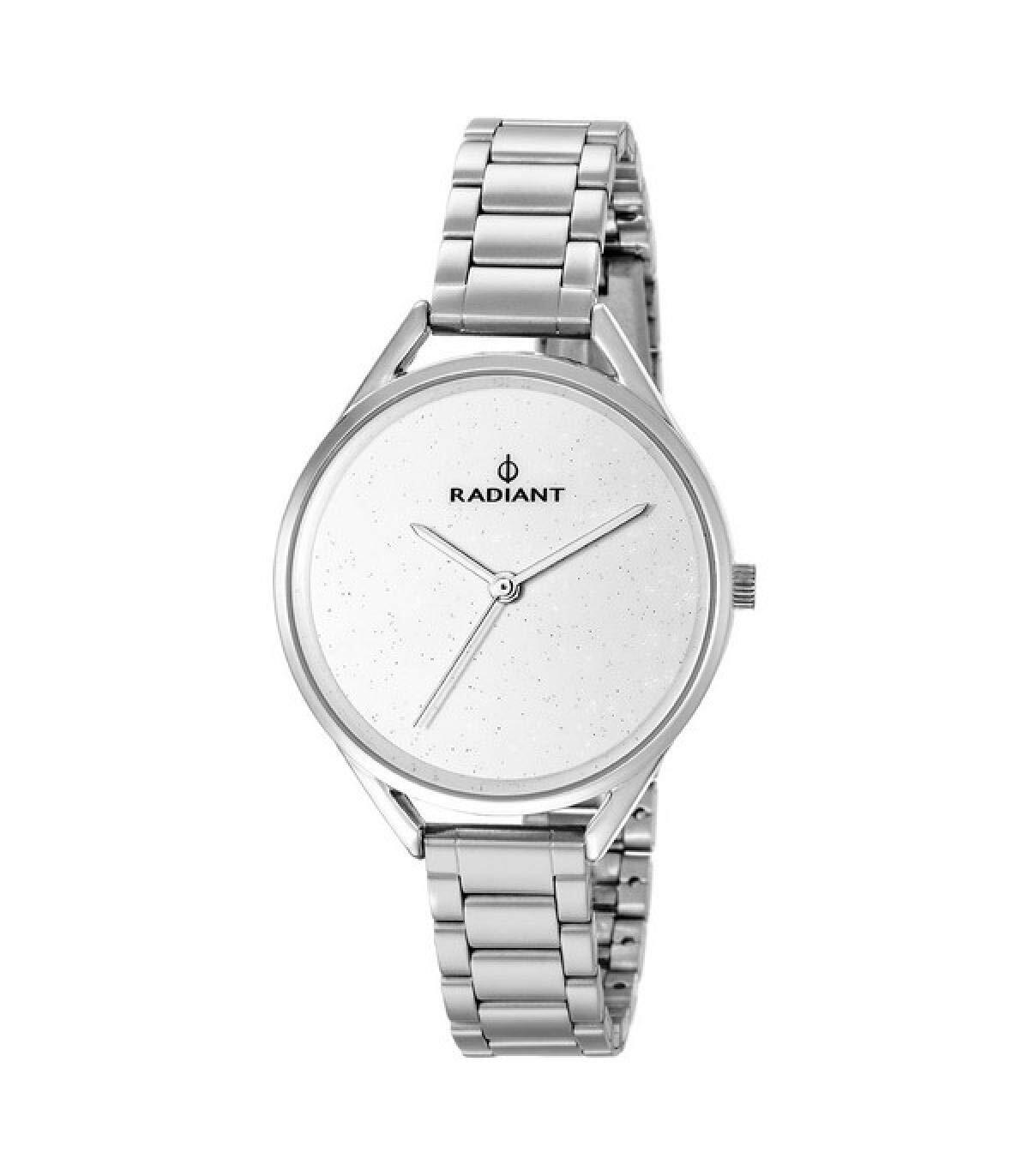 Radiant Women Analogue Quartz Watch with Steel Strap RA432205