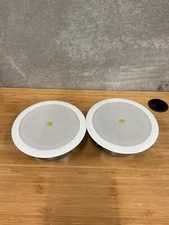 Lot of 2 Atlas Sound FAP42TC Strategy II Coax Ceiling Speakers 