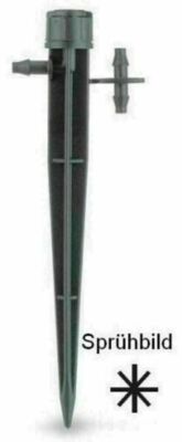 Rain Bird Microsprüher auf Erdspieß einstellbar 360° XPD1403 - 10 er Set