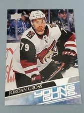 Jordan Gross Young Guns 2020-21 Upper Deck Rookie RC Arizona Coyotes #466