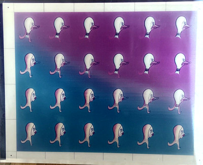 Custom Made 3D Lenticular, Cool Octopus to Duck 1 of a kind! See Pictures 11x14 