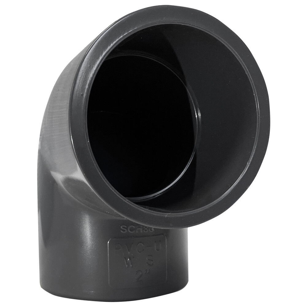 Lot of 10 PCS. Sch 80 PVC 2 Inch 90 Degree Elbow Socket Connect | eBay