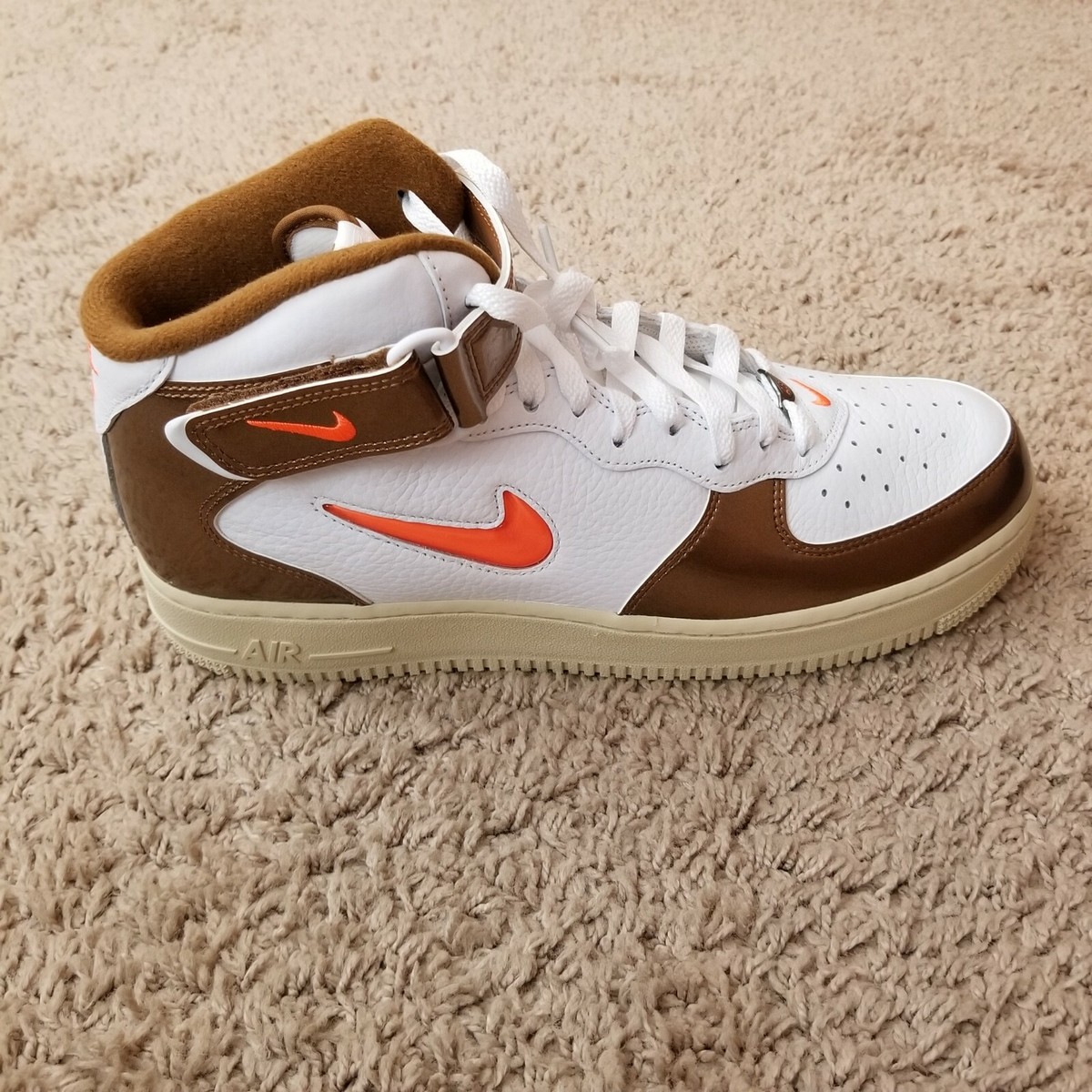 ★人気★【NIKE】★Air Forc.e 1 Mid QS Ale Brown★24-29cm★ Nike Air Force 1 Mid QS Jewel Ale Brown Men's Size 11