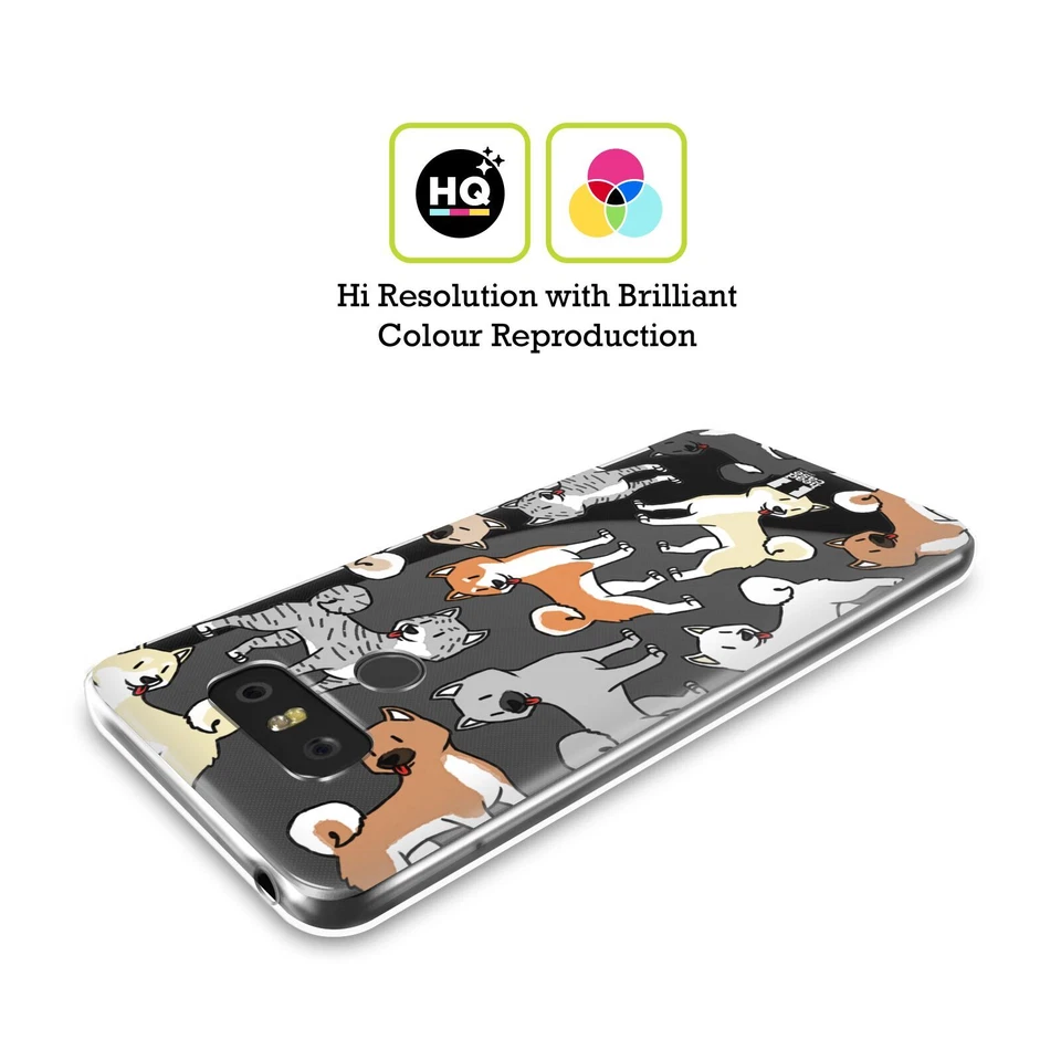 HEAD CASE DESIGNS DOG BREED PATTERNS 2 SOFT GEL CASE FOR LG PHONES 1 - image 2 of 4
