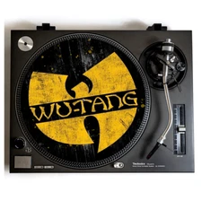 WU TANG CLAN Turntable Slipmat for Vinyl Records 12" DJ Slip Mat hip hop vinyls