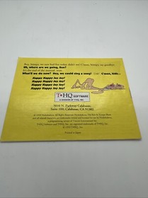 Nintendo NES The Ren & Stimpy Show Buckeroos Instruction Manual Booklet ONLY